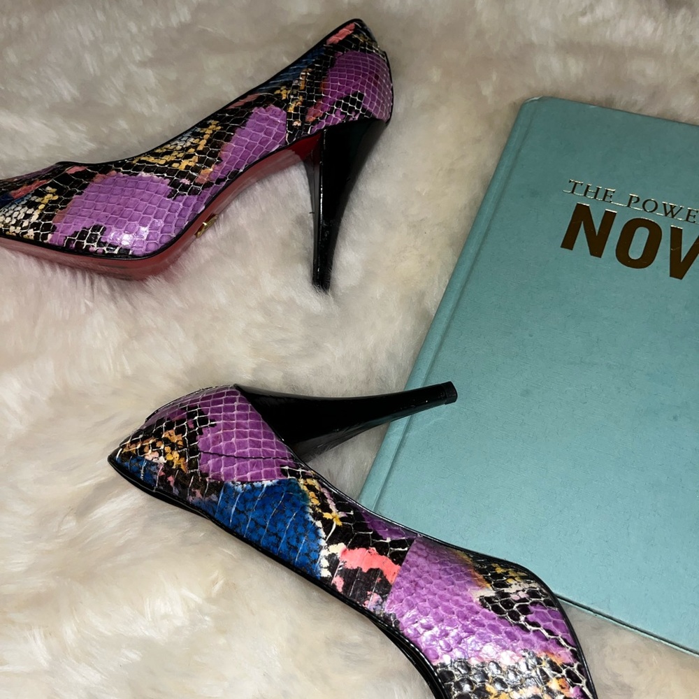 J. Renee Luxe peep toes